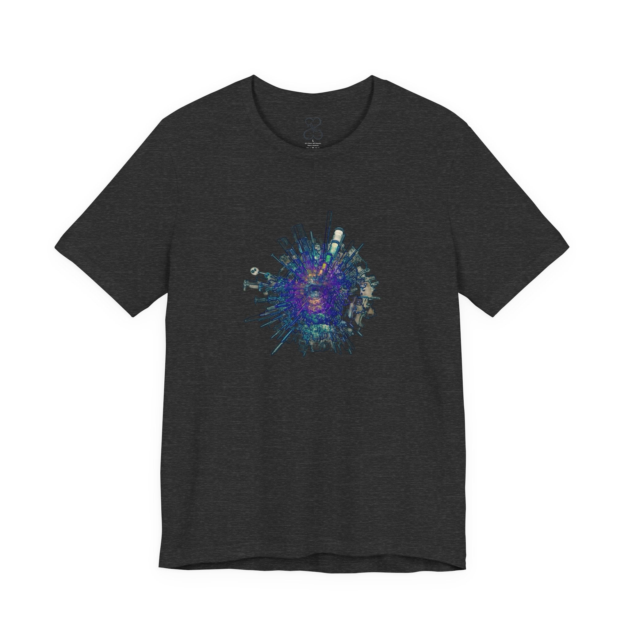 TiHi Original “Abstract Tech” Graphic Tee — Short Sleeve Shirt