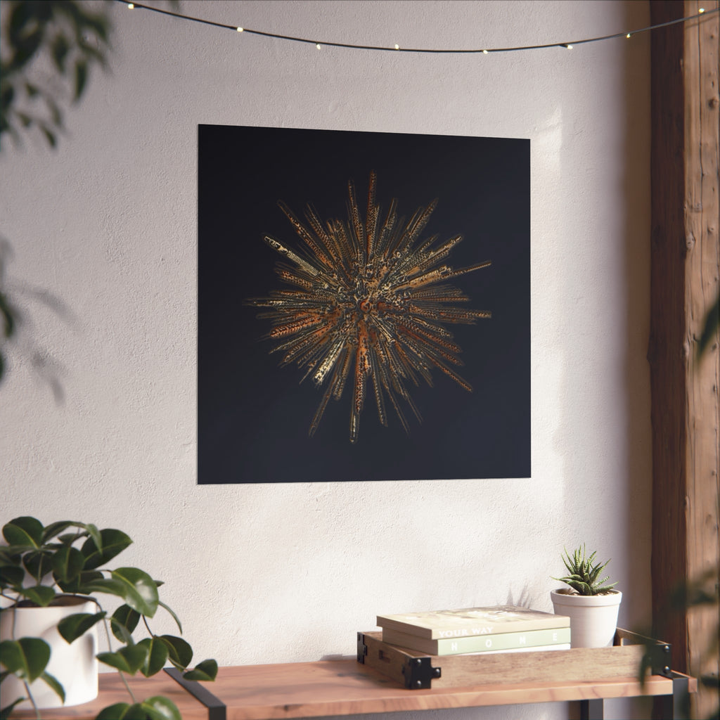 TiHi Original “Abstract Burst” Fine Art Poster — Wall Art