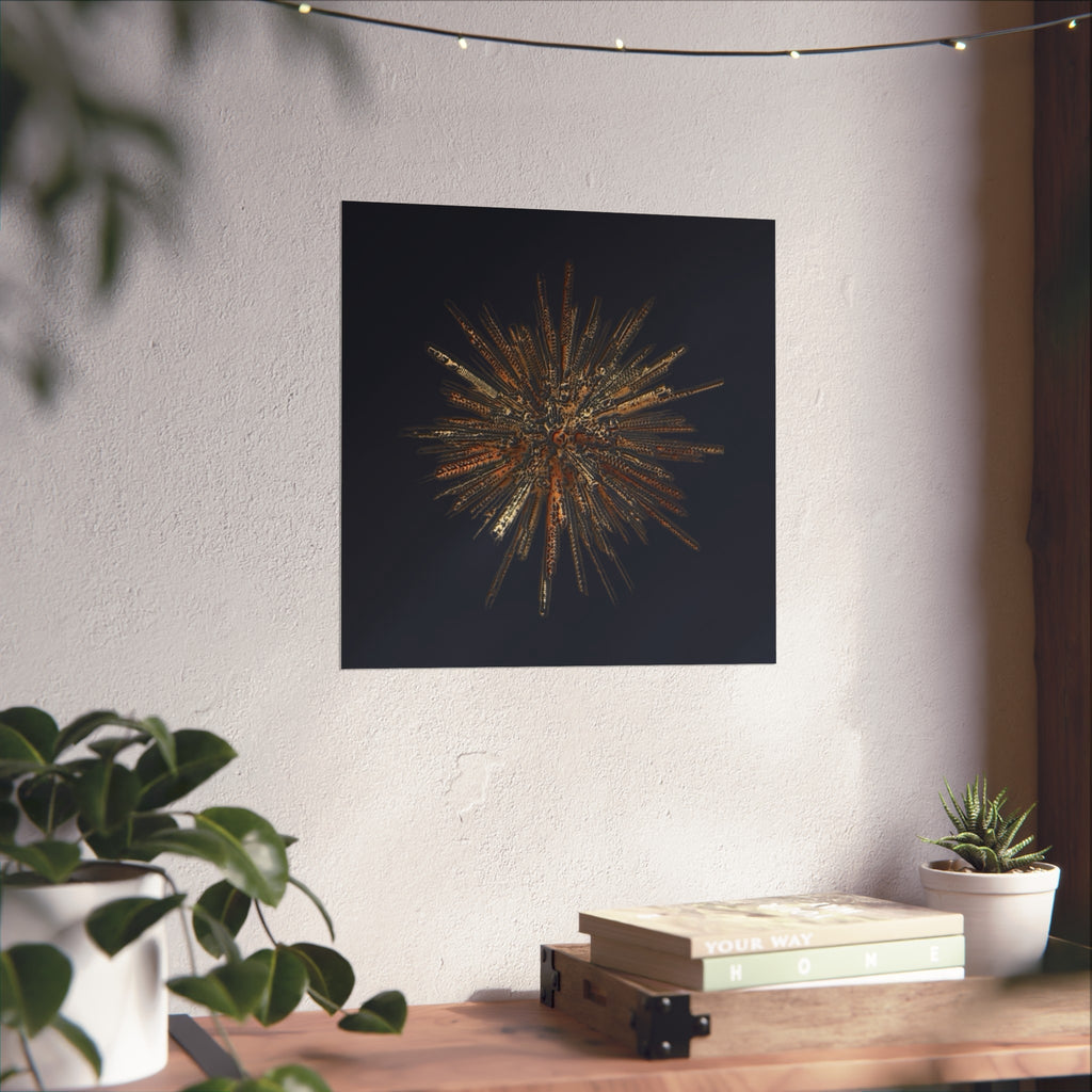 TiHi Original “Abstract Burst” Fine Art Poster — Wall Art