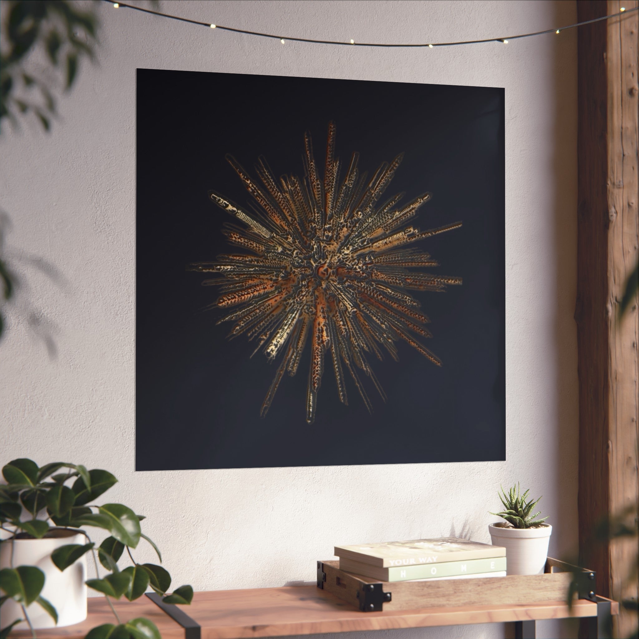 TiHi Original “Abstract Burst” Fine Art Poster — Wall Art