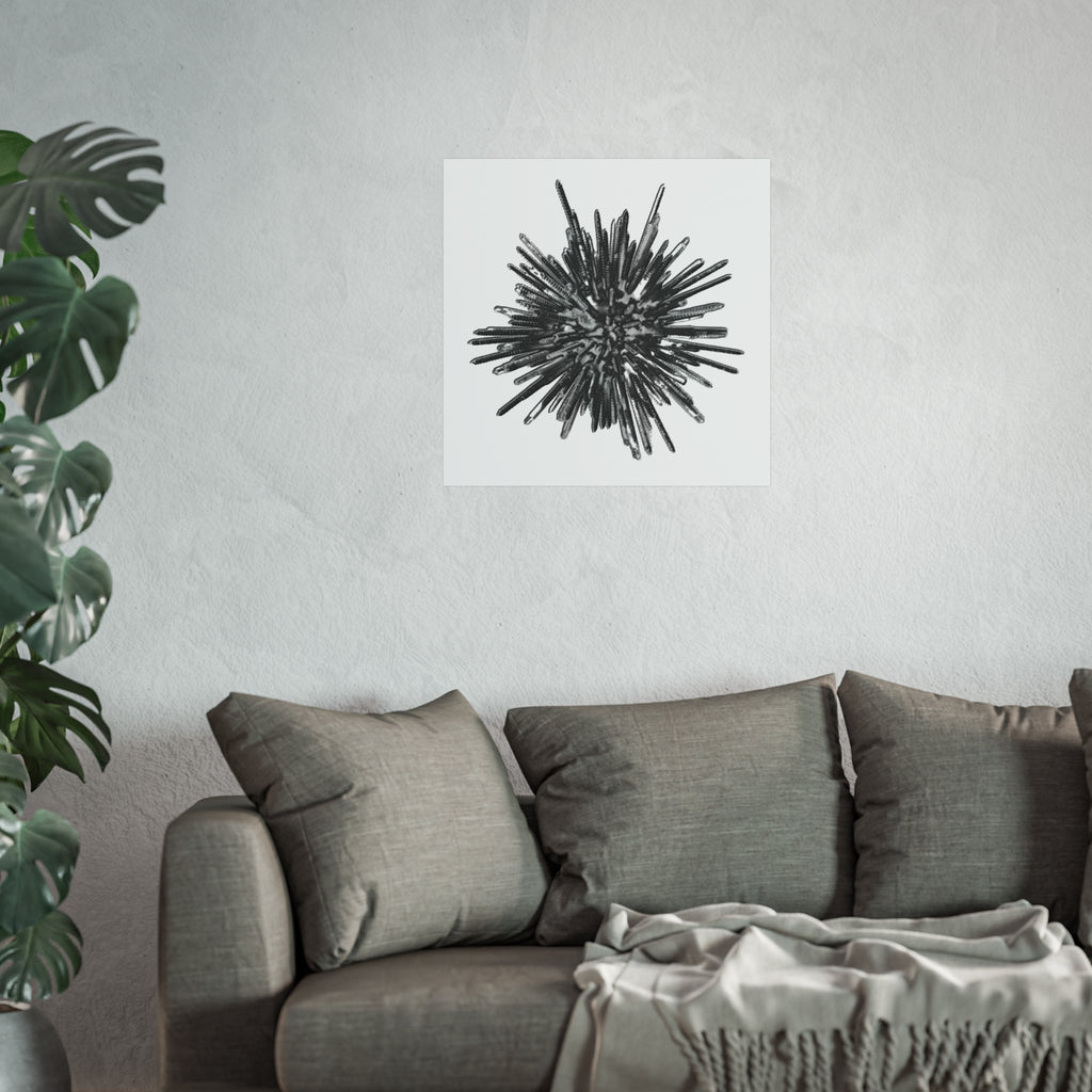 TiHi Original “Abstract Metal” Fine Art Poster — Modern Minimal Wall Art