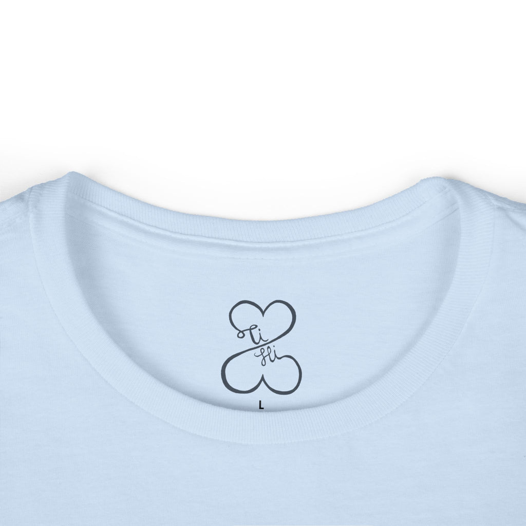 TiHi Original “Abstract Tech” Women's T‑Shirt — Graphic Tee