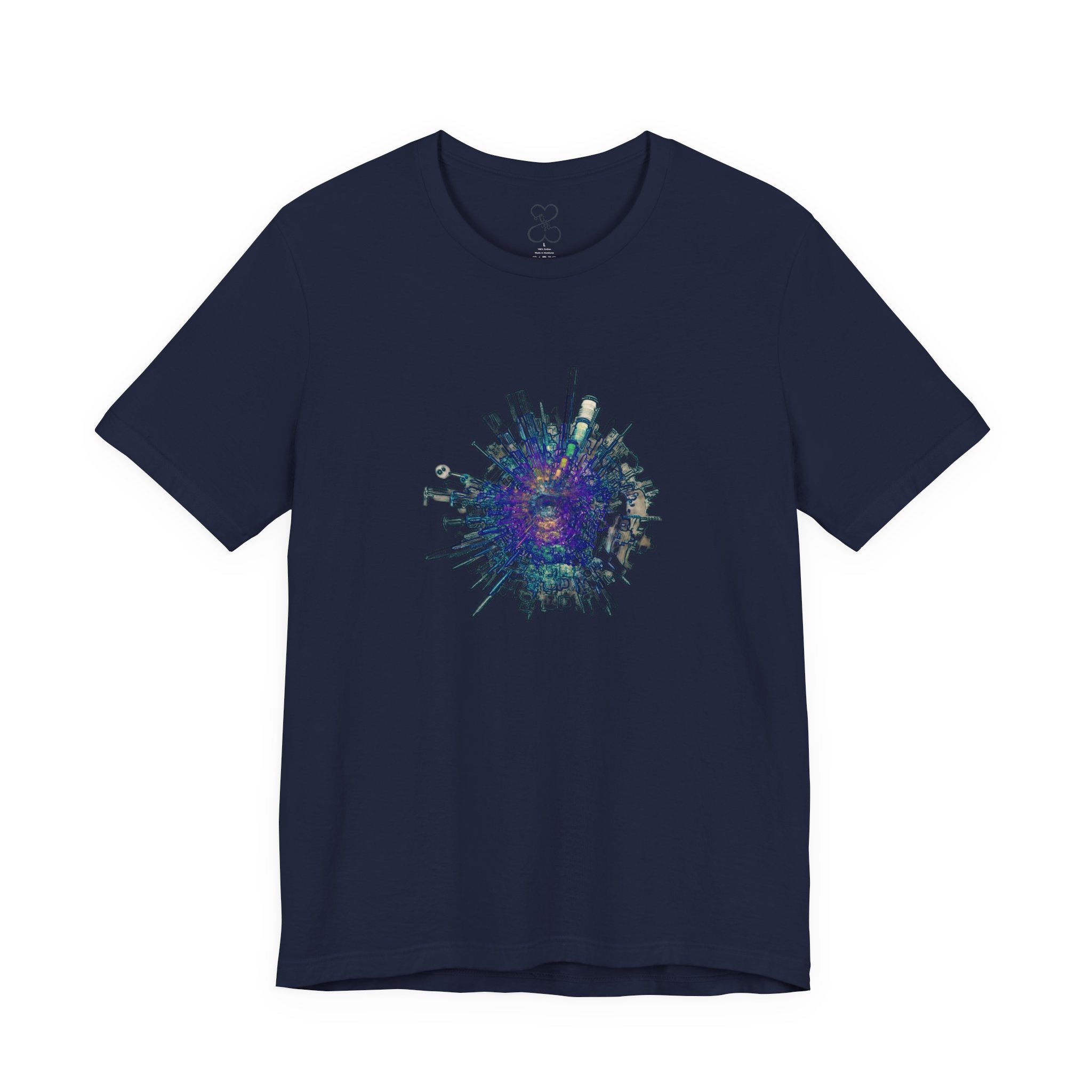 TiHi Original “Abstract Tech” Graphic Tee — Short Sleeve Shirt