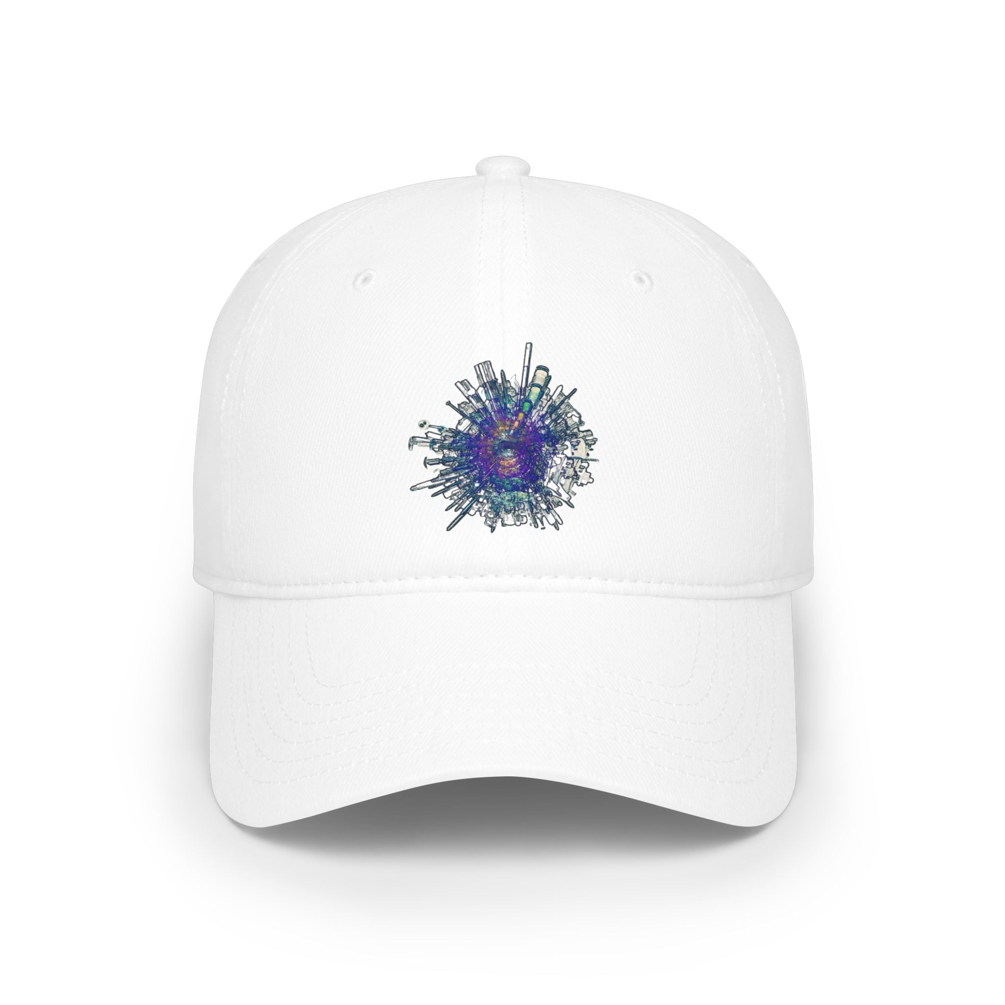 TiHi Original “Abstract Tech”  Baseball Cap — Low Profile Hat