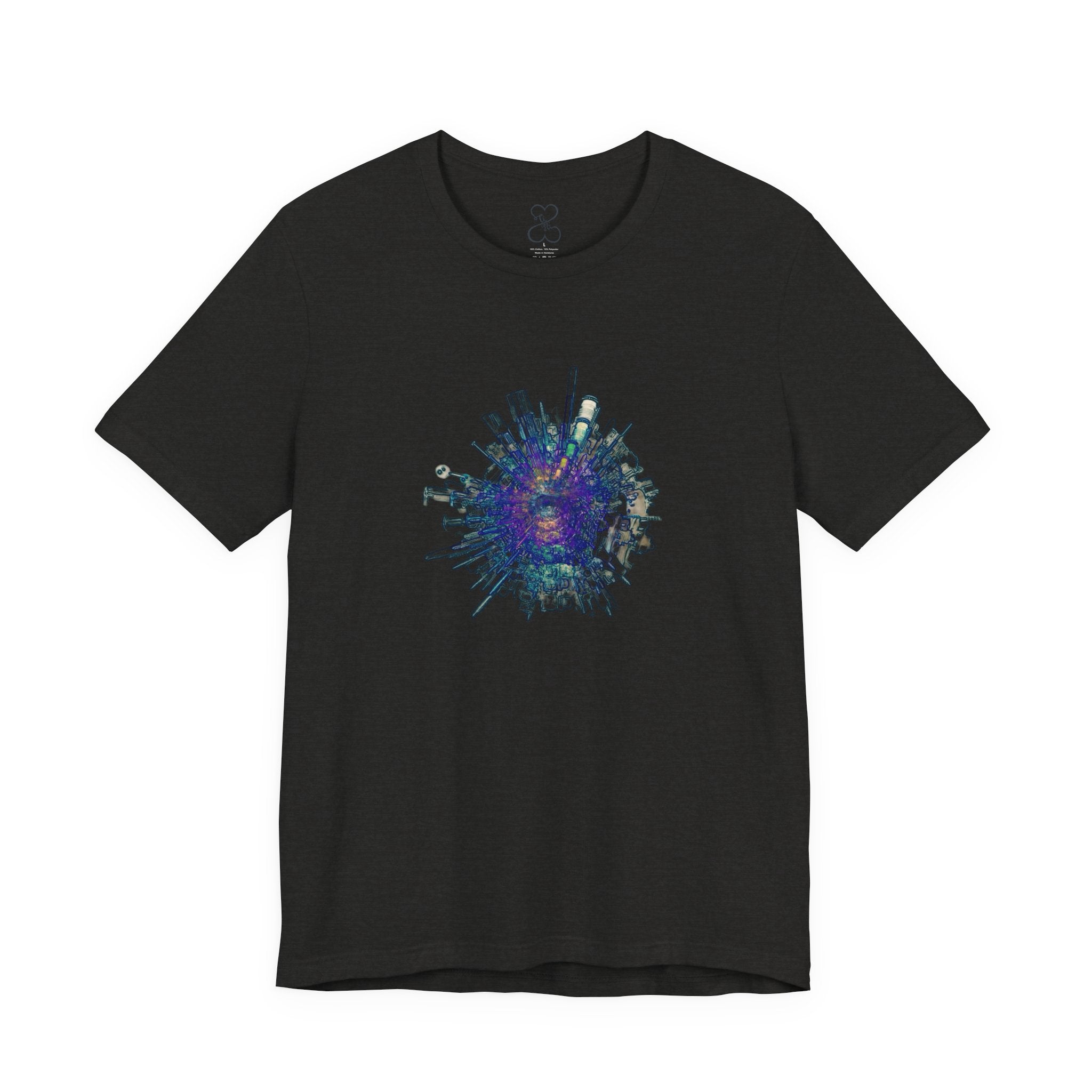 TiHi Original “Abstract Tech” Graphic Tee — Short Sleeve Shirt