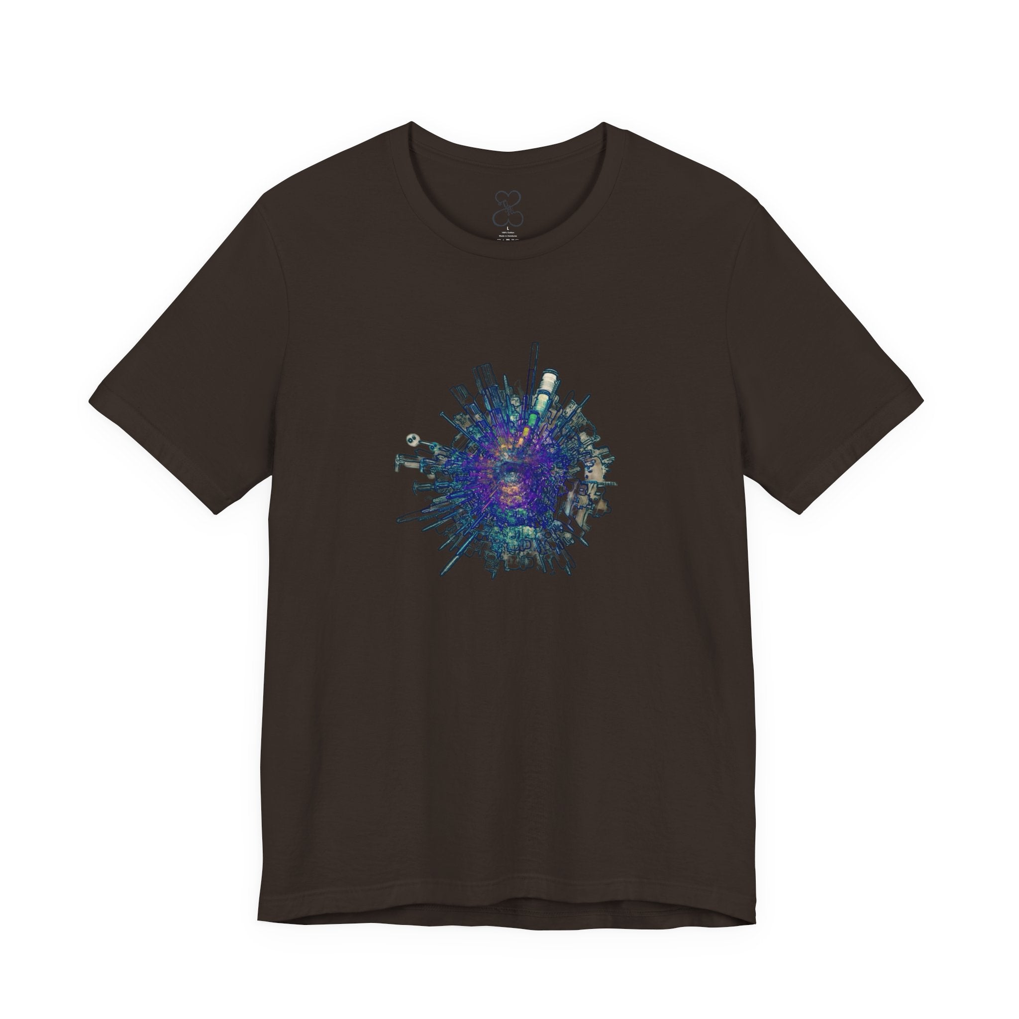 TiHi Original “Abstract Tech” Graphic Tee — Short Sleeve Shirt
