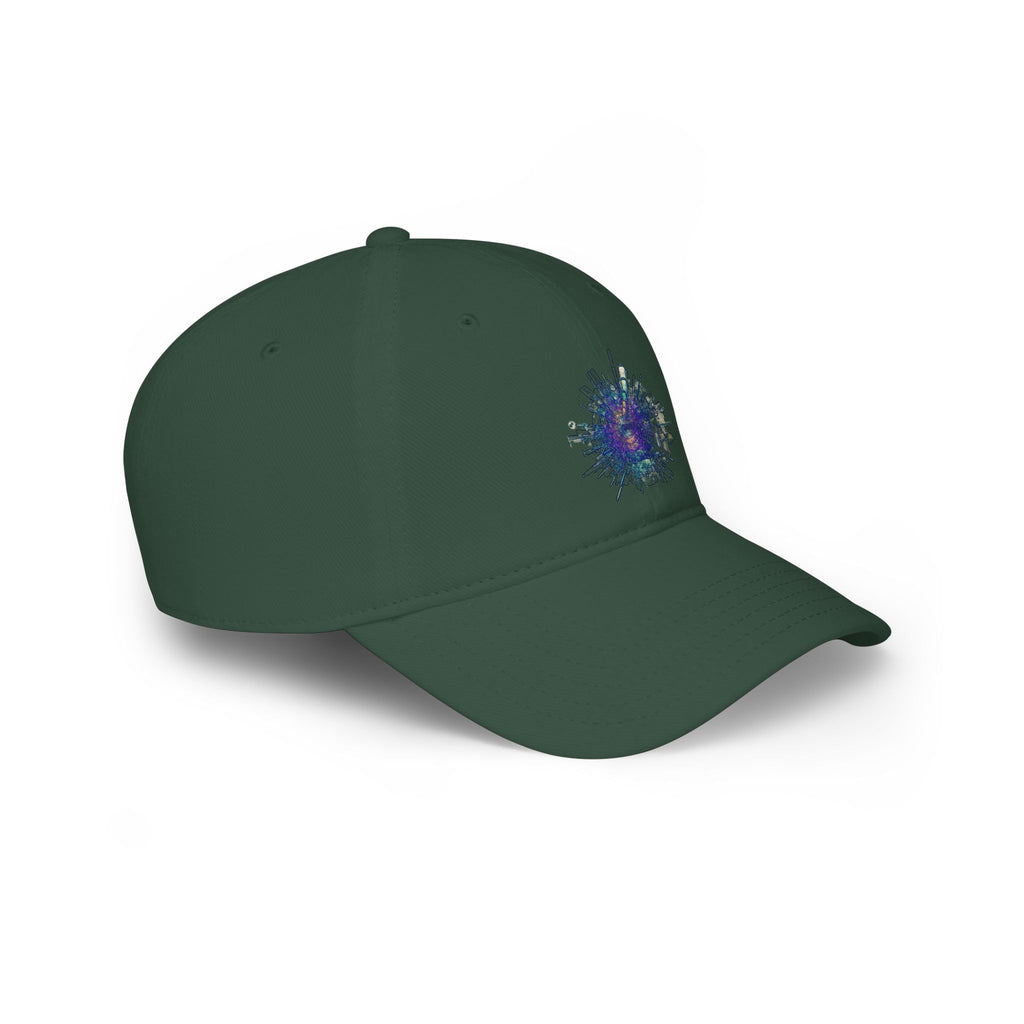 TiHi Original “Abstract Tech”  Baseball Cap — Low Profile Hat