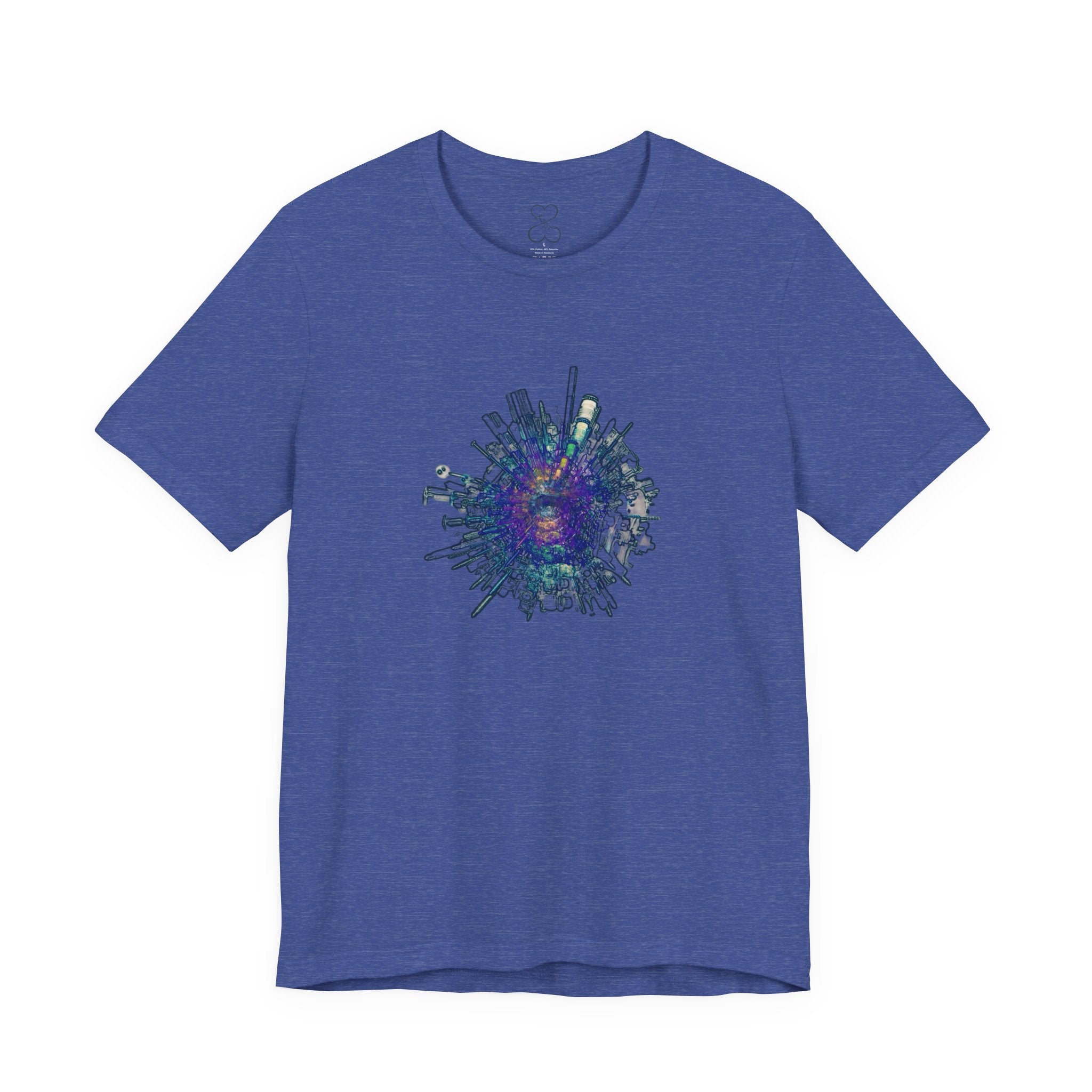 TiHi Original “Abstract Tech” Graphic Tee — Short Sleeve Shirt